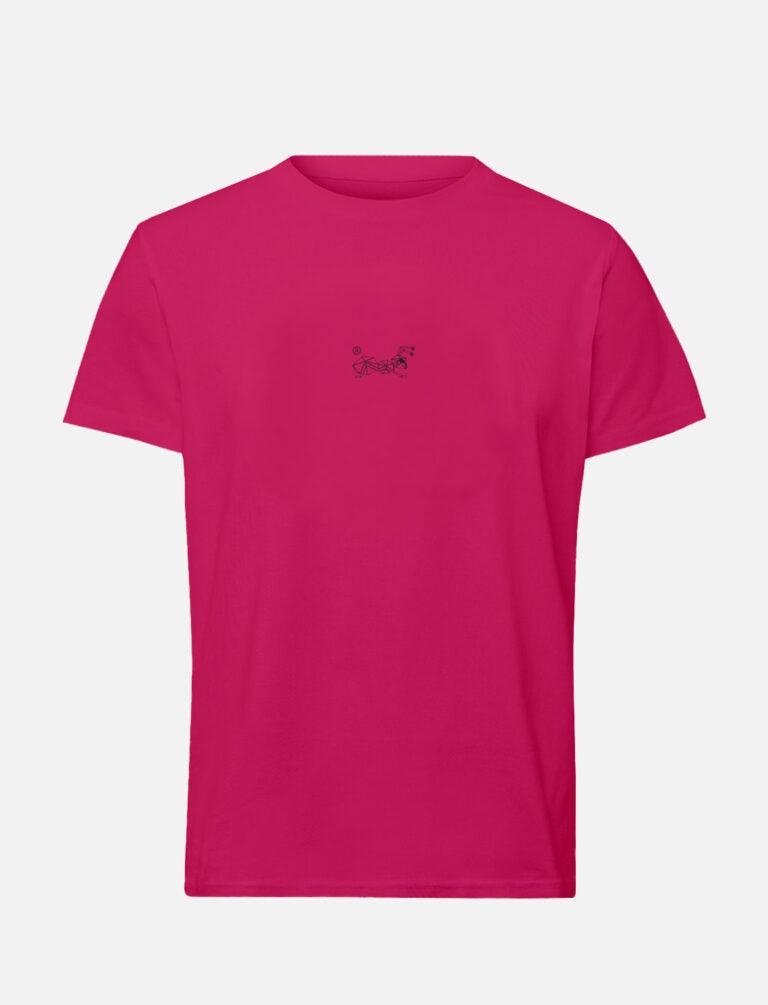 T-Shirt with small line Ant logo 100% Heavy Cotton