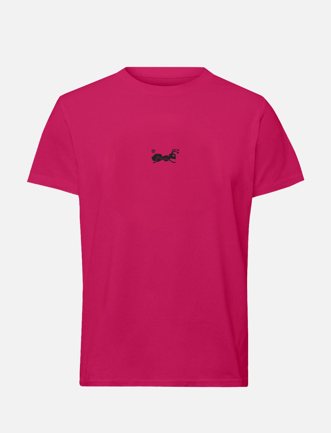 Men's T-shirt with small Ant logo 100% heavy cotton