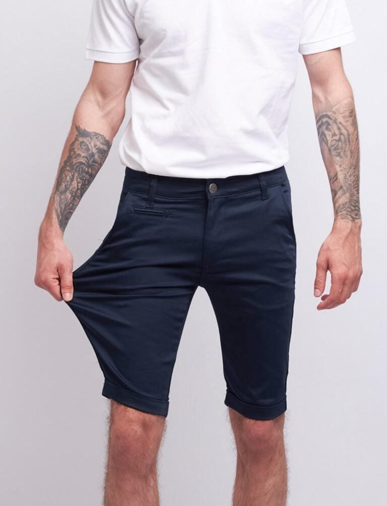 Men's Chino Shorts Stretch Shorts Slim Fit