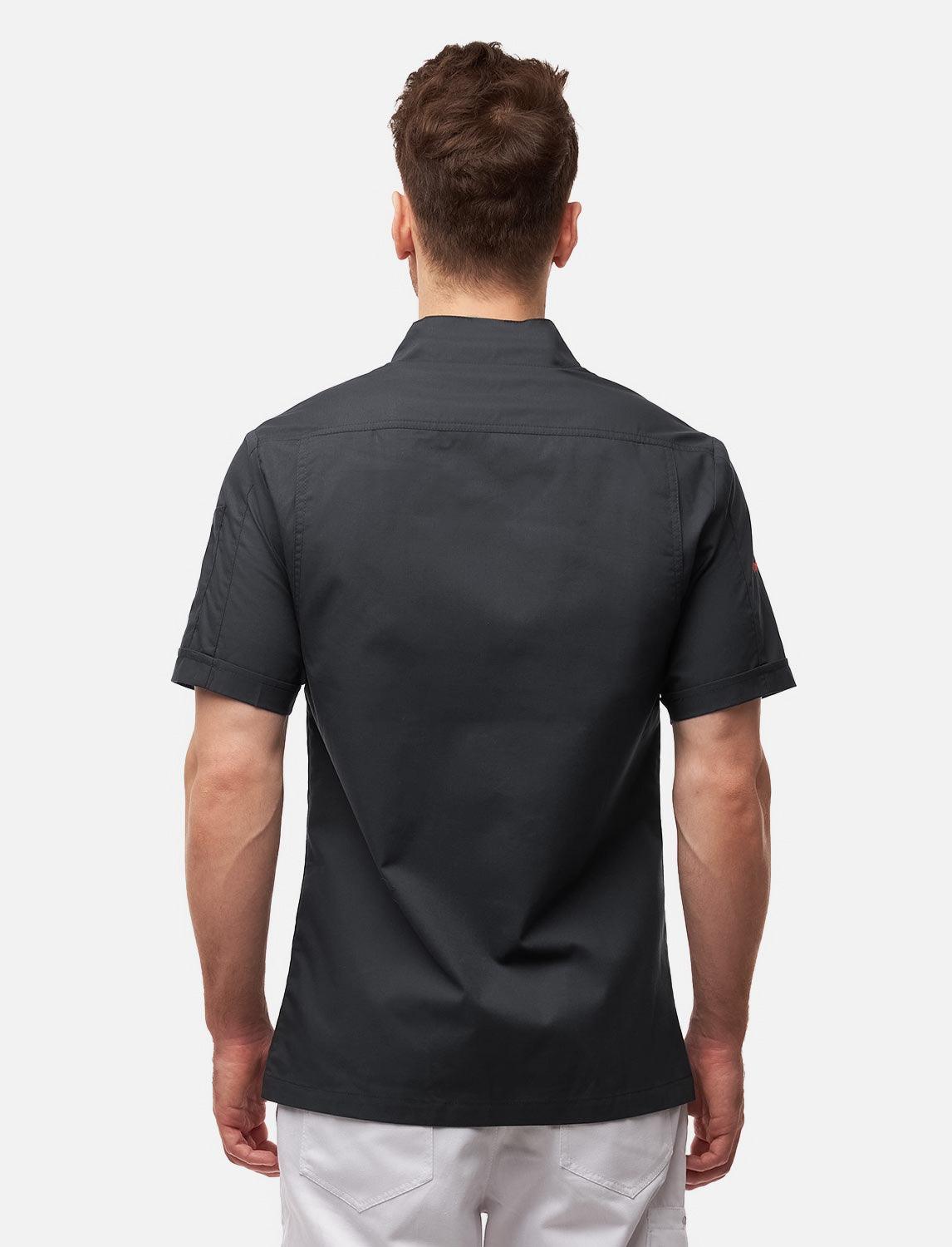 easyMove men's chef's jacket short sleeve incl. ball buttons Regular Fit