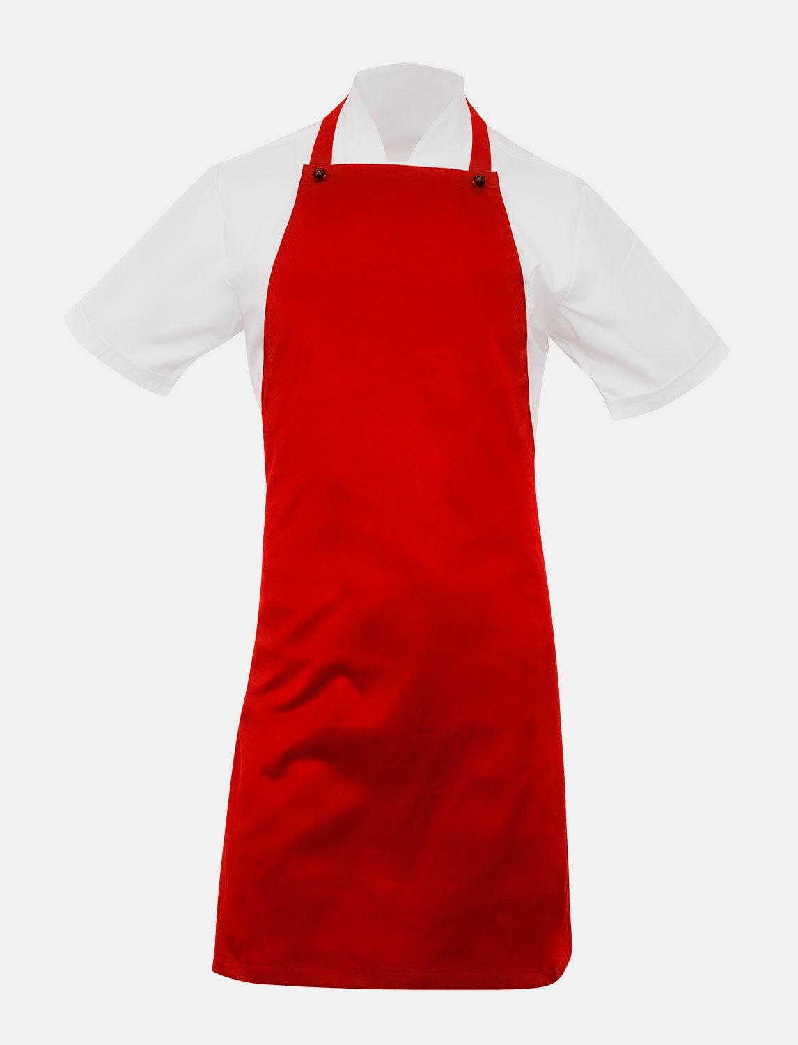 freeNeck bib apron water-repellent cooking apron unisex 105x70 cm