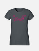 Women's T-Shirt with large line Ant logo 100% soft cotton