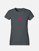 Women's T-Shirt with small Ant Logo 100% Soft Cotton