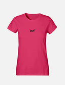 Women's T-Shirt with small Ant Logo 100% Soft Cotton