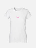 Women's T-Shirt with small line Ant Logo 100% Soft Cotton
