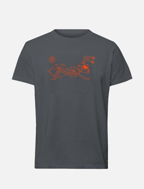 T-shirt homme en coton heavy 100 % avec logo Ant | StrongAnt M402GL