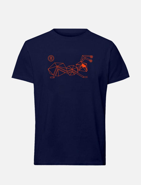 T-shirt homme en coton heavy 100 % avec logo Ant | StrongAnt M402GL
