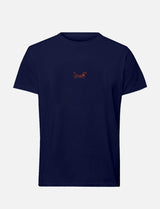 T-Shirt with small line Ant logo 100% Heavy Cotton