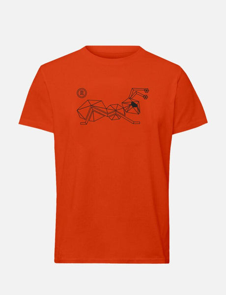 T-shirt homme en coton heavy 100 % avec logo Ant | StrongAnt M402GL
