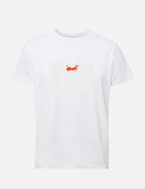 Men's T-shirt with small Ant logo 100% heavy cotton