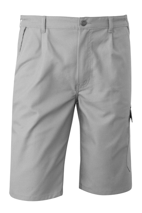 Short de travail cargo homme été 100 % coton (260 g/m²)