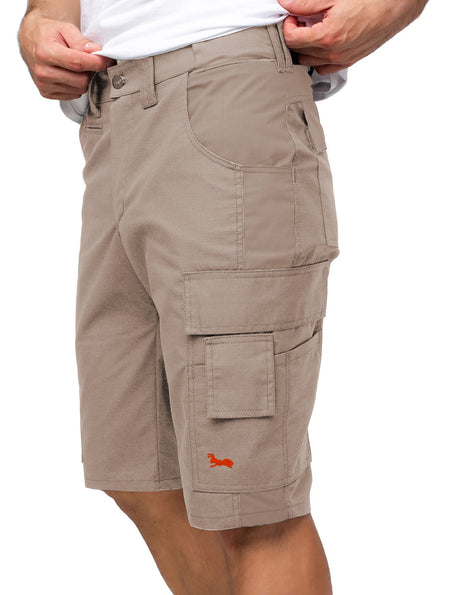 Short de travail cargo homme Ripstop été