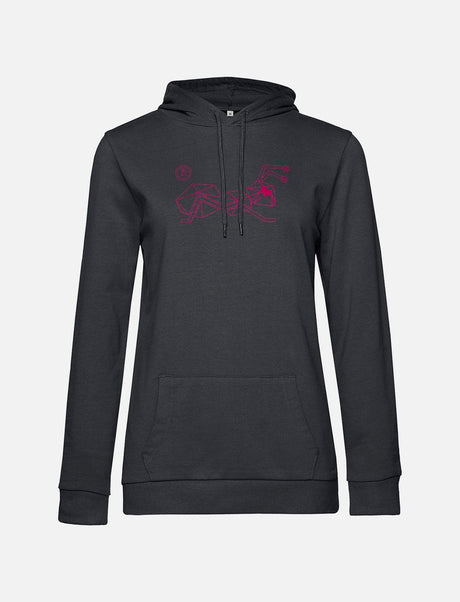 Women's hoodie cotton with logo Ant