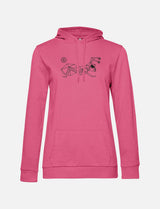 Hoodie femme en coton avec logo | StrongAnt D131
