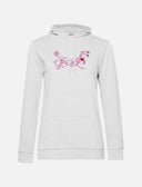 Hoodie femme en coton avec logo | StrongAnt D131