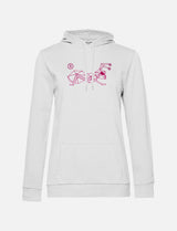 Hoodie femme en coton avec logo | StrongAnt D131