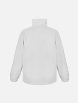 Men's fleece jacket with zip, stand-up collar, sweatshirt zip without hood