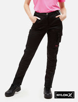 Robust work trousers for women, nylon X