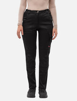 power Stretch women's work trousers slim fit trousers with knee pad pockets