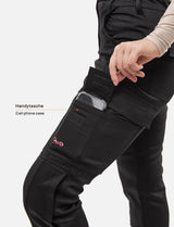 Women's work trousers made of stretch strong cotton