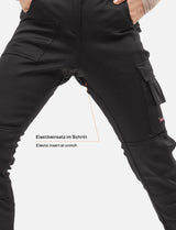 Women's work trousers made of stretch strong cotton