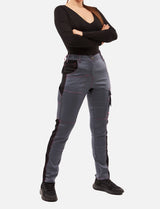 Women's work trousers made of stretch strong cotton