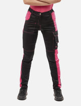 Women's work trousers made of stretch strong cotton