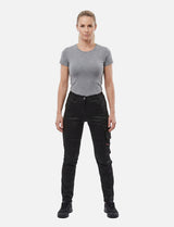 Women's work trousers fully stretch with knee pad pockets Slim Fit