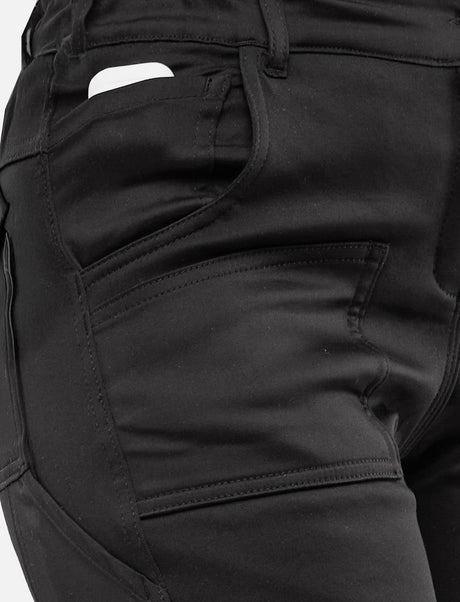 Pantalon de travail femme Eco-Stretch Sorona® – taille haute Slim Fit, robuste et déperlant