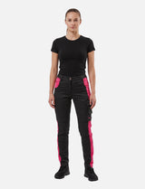 Women's work trousers fully stretch with knee pad pockets Slim Fit