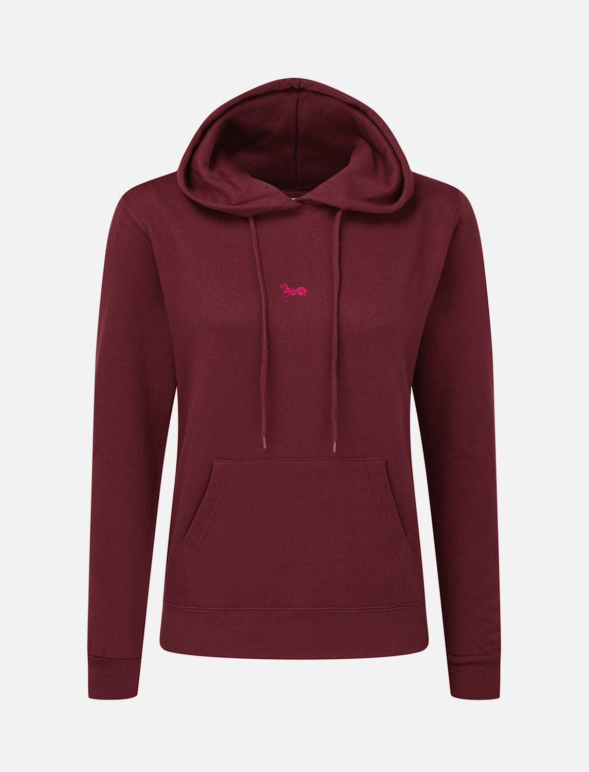 Hoodie femme en coton pour l’extérieur avec poche kangourou