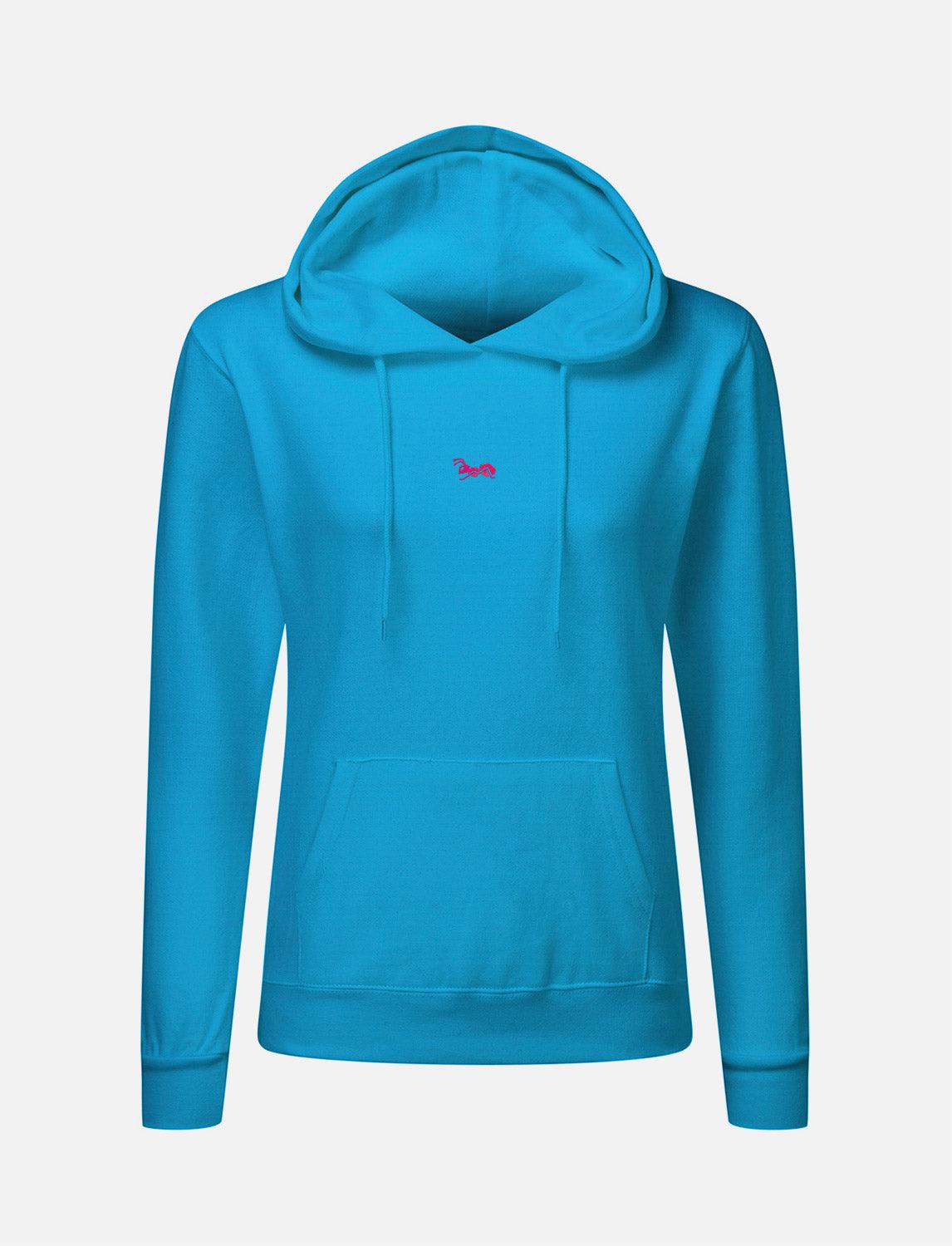 Hoodie femme en coton pour l’extérieur avec poche kangourou