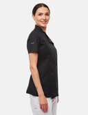 Women's chef's jacket with dryMesh back and snap fasteners Slim Fit