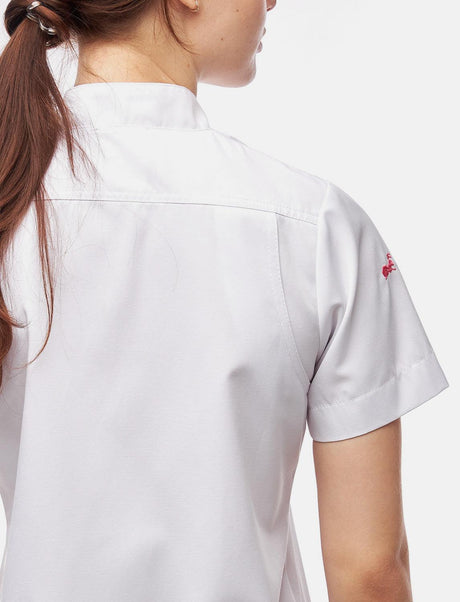 easyClean ladies' chef's jacket short sleeve incl. ball buttons made of cotton Regular Fit