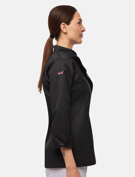 easyClean ladies' chef's jacket long-sleeved including ball buttons made of cotton Regular Fit