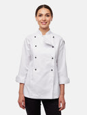 Veste de cuisine femme manches longues en coton | StrongAnt D412WALANG