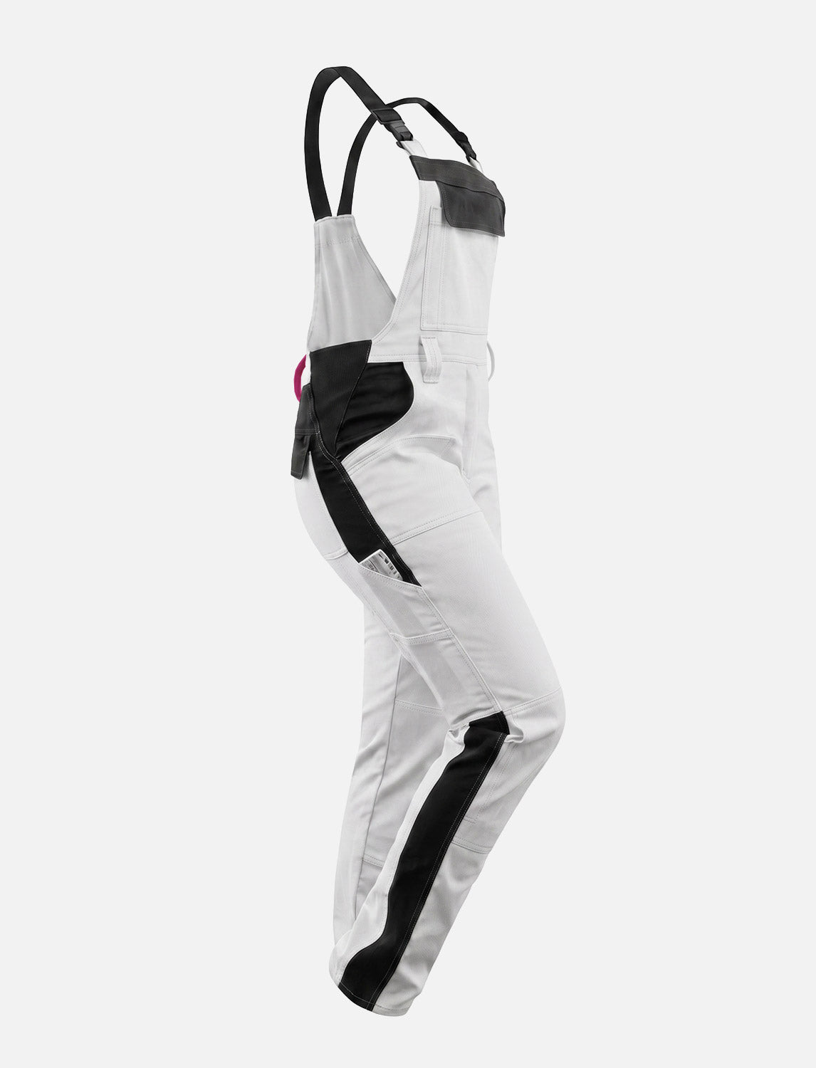 Salopette de peintre femme Stretch en coton avec poches pour genouillères | StrongAnt D510SCS