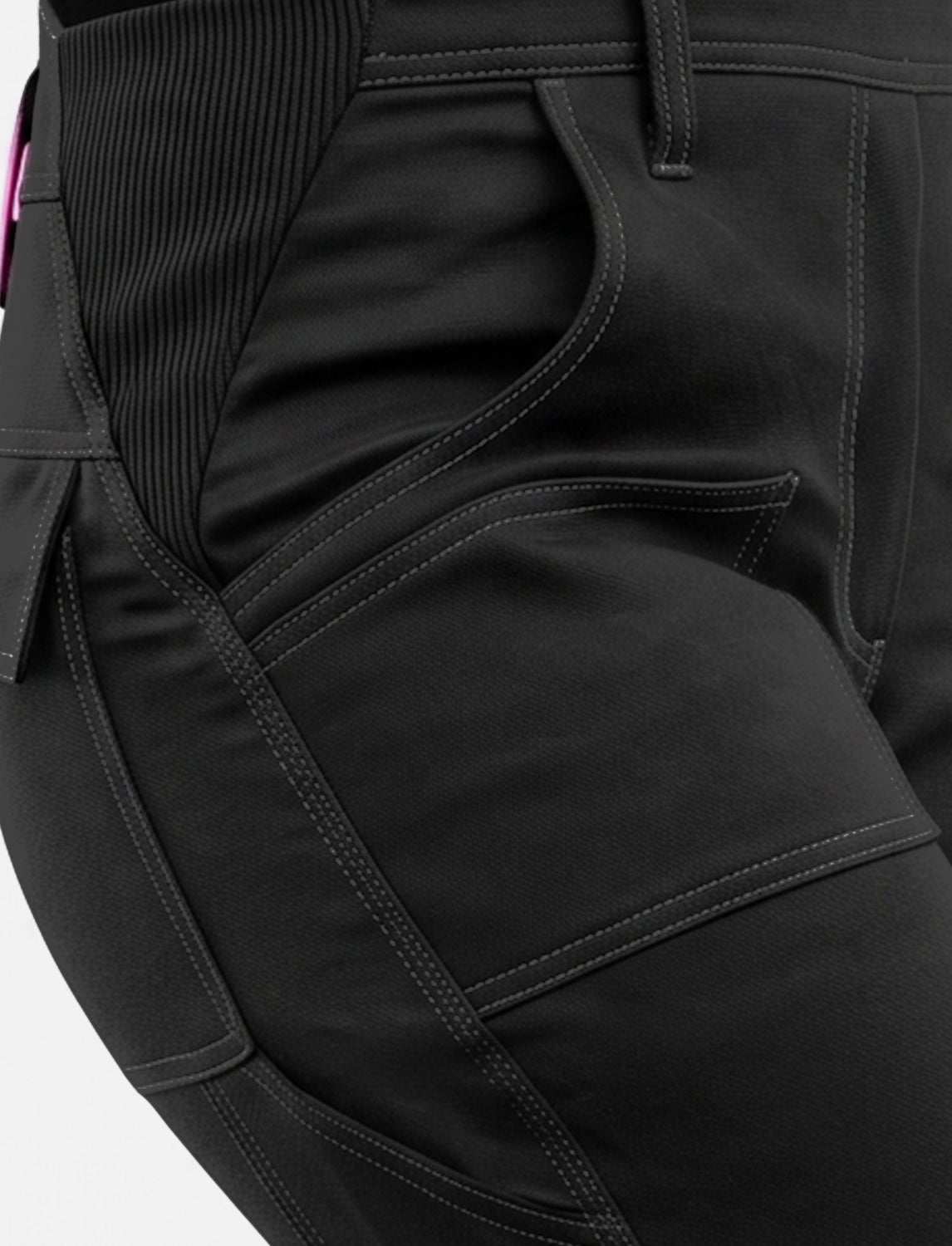 Salopette de travail femme en coton stretch avec poches pour genouillères | StrongAnt D511SCS