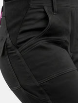 Salopette de travail femme en coton stretch avec poches pour genouillères | StrongAnt D511SCS