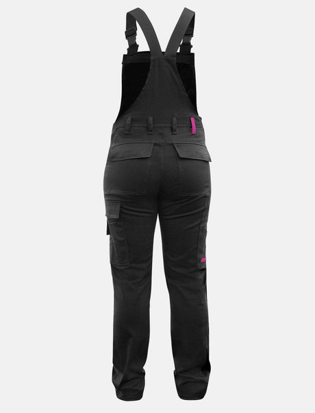 Power Stretch work dungarees women's dungarees with knee pad pockets