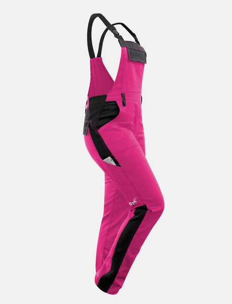 Power Stretch work dungarees women's dungarees with knee pad pockets