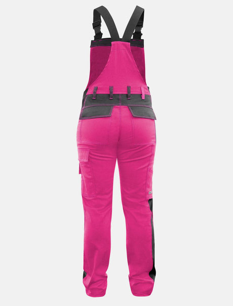 Power Stretch work dungarees women's dungarees with knee pad pockets