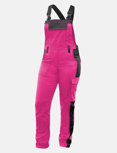 Power Stretch work dungarees women's dungarees with knee pad pockets