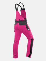 Power Stretch work dungarees women's dungarees with knee pad pockets