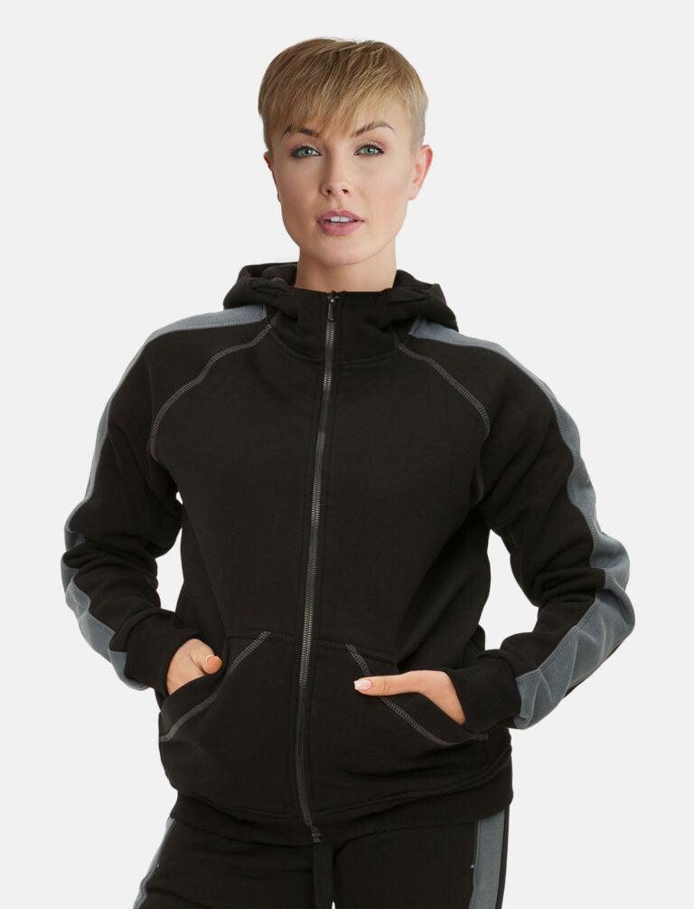 Hoodie zippé femme en polaire | StrongAnt D800