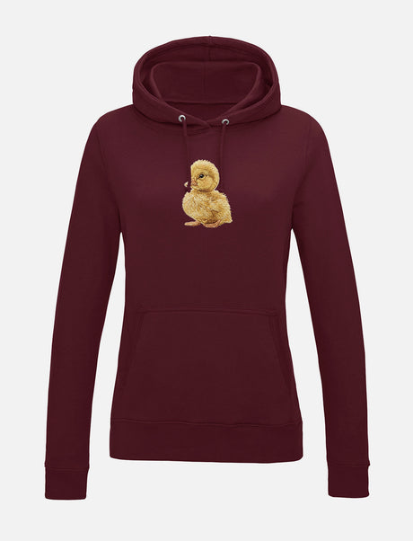 Damen-Hoodie mit Küken-Motiv