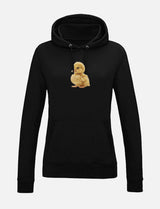 Damen-Hoodie mit Küken-Motiv