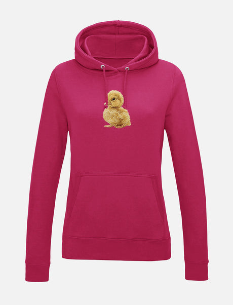 Damen-Hoodie mit Küken-Motiv