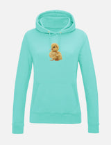 Damen-Hoodie mit Küken-Motiv