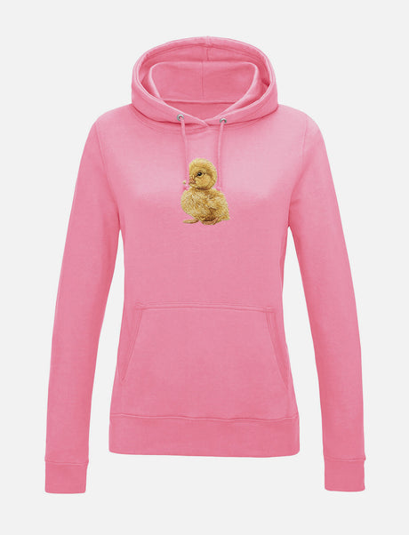 Damen-Hoodie mit Küken-Motiv